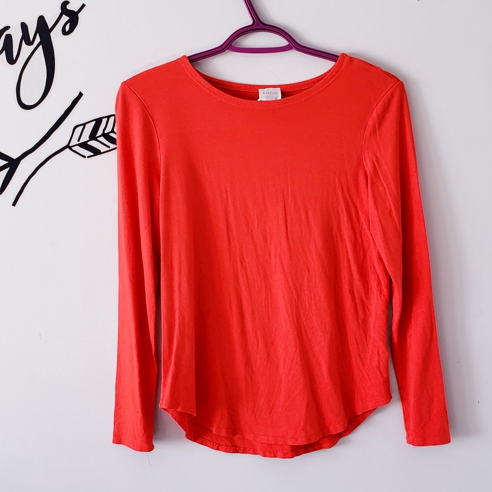 Red/Orange Long Sleeve T